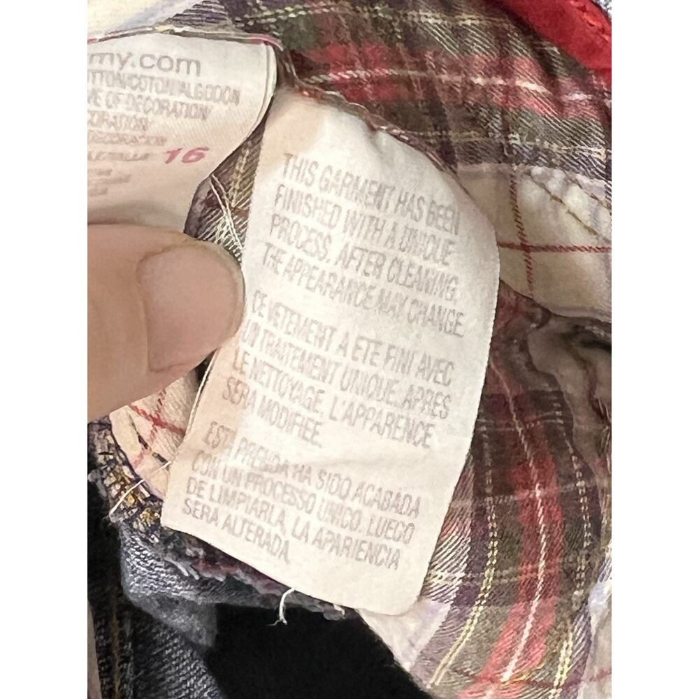 Vintage Y2K Tommy Hilfiger Women’sDenim Light Wash Maxi Long Skirt Sz 16 Western - Picture 7 of 9